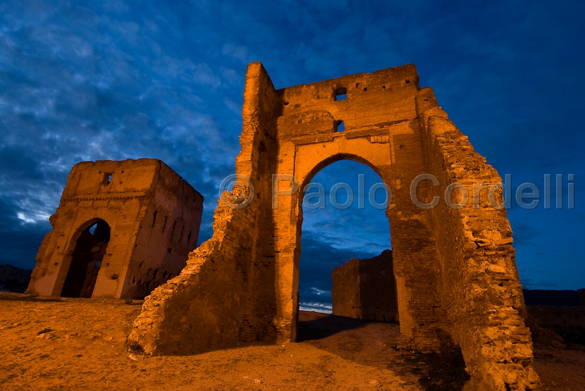 Merenid tombs, Fes, Morocco
 (cod:Morocco 36)